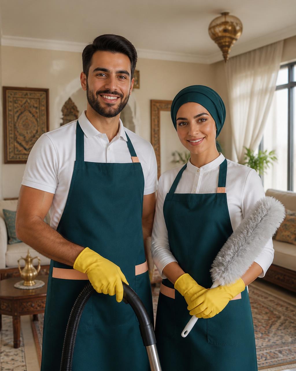 فريق نظافة محترف من لفاية